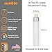 Sunlite F54T5/850/HO 4 Foot T5 Linear Fluorescent Lamp, 54 Watts, 5000 Lumens, 5000K Daylight, Miniature G5 Bi-Pin Base, ROHS Compliant, High Performance Straight Tube, 40 Pack