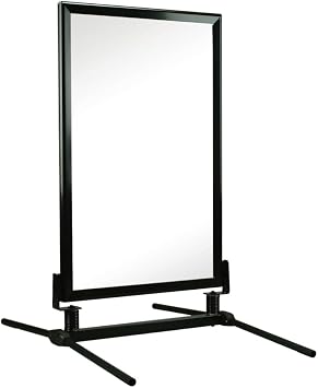 MDI WindMaster Curb Sign Stand, Color=Black