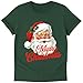 Santa Merry Christmas Family T-Shirt – Handmade - Customizable Backside Text with Name, Year or Text | Personalized for Family, Friends & Couples
