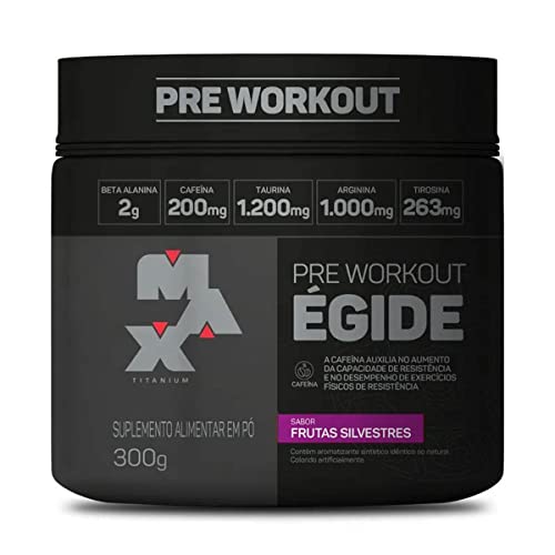 Egide Pre-Workout 300G Max Titanium (Frutas Silvestres)