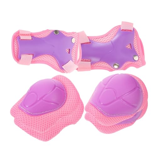 Abaodam Adjustable Skating Pad Guard Boys and Girls Protective Knee Pads for Riding Skating Skiing Outdoor Sports