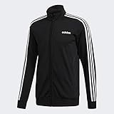 adidas Chaqueta de punto para hombre Essentials de 3 rayas