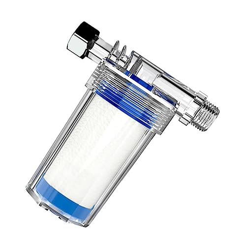 Agwuoetr 1 Filtro de Agua para Lavadora, Filtro de Cabezal de Ducha, Purificador de Agua DoméStico para BañO, Filtro de Agua para Inodoro