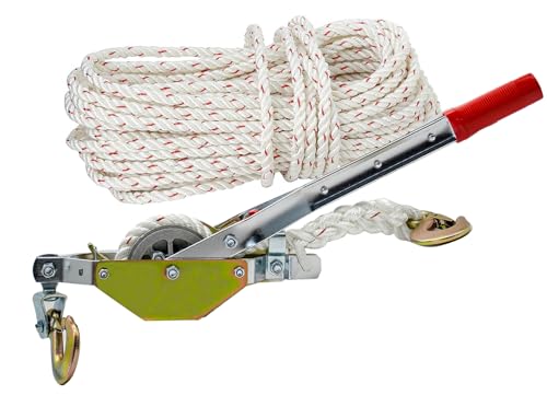 Rope Puller, 3/4 Ton Capacity with100 Feet 5/8...