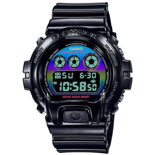 Casio G-Shock 6900RGB: Reloj de Avión Negro