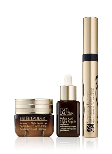 Estée Lauder Gaze At Me Advanced Night Skincare and Sumptuous Extreme Mascara (Collection worth £107)
