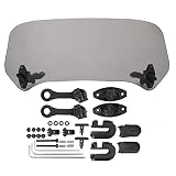 Parabrezza per Moto universale modificato EVGATSAUTO parabrezza Affumicato