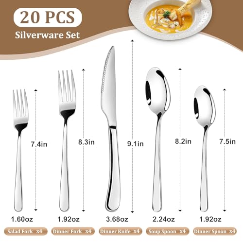 Set Cuchillos Carnicero 6 Piezas Acero Inox miniatura 5