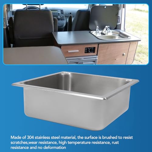 Fregadero de cocina pequeño con drenaje de 40mm Jeffergarden 4