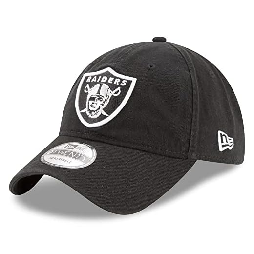 New Era NFL Core Classic 9TWENTY Adjustable Hat Cap One Size Fits All (Las Vegas Raiders)
