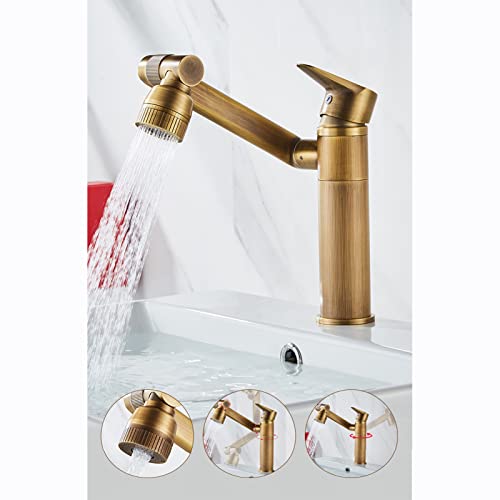 Grifos de batidora de lavabo para transformar su baño en un oasis vintage 7