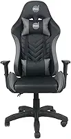 Cadeira Gamer Elite Pro Dazz – Reclinável 130°, Couro PU, Pistão Classe 4, Suporta 140 kg, Braços 1D, Almofadas Lombar e Pescoço, Base Nylon 50 mm – Preto e Cinza