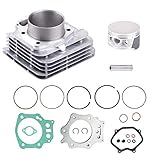 Mallofusa Lower Cylinder Piston Gasket Top End Rebuild Kit Compatible for 1998-2004 Honda Foreman...