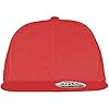Result Unisex Core Bronx Original Flat Peak Snapback Solid Colour Cap (One Size) (White) #4