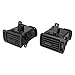 X AUTOHAUX Dash Air Vent Dashboard Ventilation Outlet for Mitsubishi Pajero Left Right