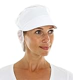 CMT Kappe mit schirm und haarpflege, baumwolle.