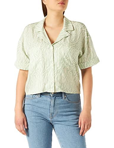 Chemise Naf Naf Femme vêtement mode haut tendance manches longues et col classique