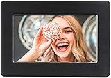 Micca 7-Inch Digital Photo Frame with High Resolution Widescreen LCD, MP3 Music and 1080P HD Video Playback, Auto On/Off Timer (Model: N7, Replaces M707z)