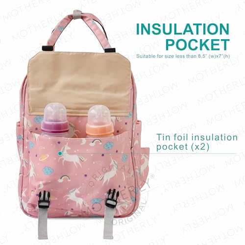 Image of Motherly Baby Diaper Bags for Mothers, Backpack for Mom for Travel