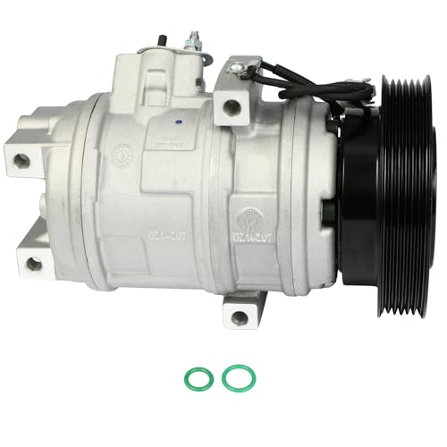Image of ECCPP AC Compressor Fit for Acura MDX for Honda Odyssey Pilot 1999-2004 | Fast Cooling 6 Grooves Air Conditioning Compressor 10S20C