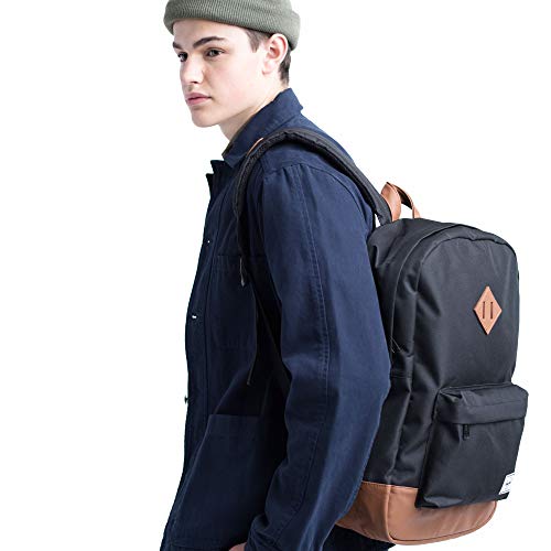 Herschel Heritage Backpack, Black, Classic 21.5L #TOP4