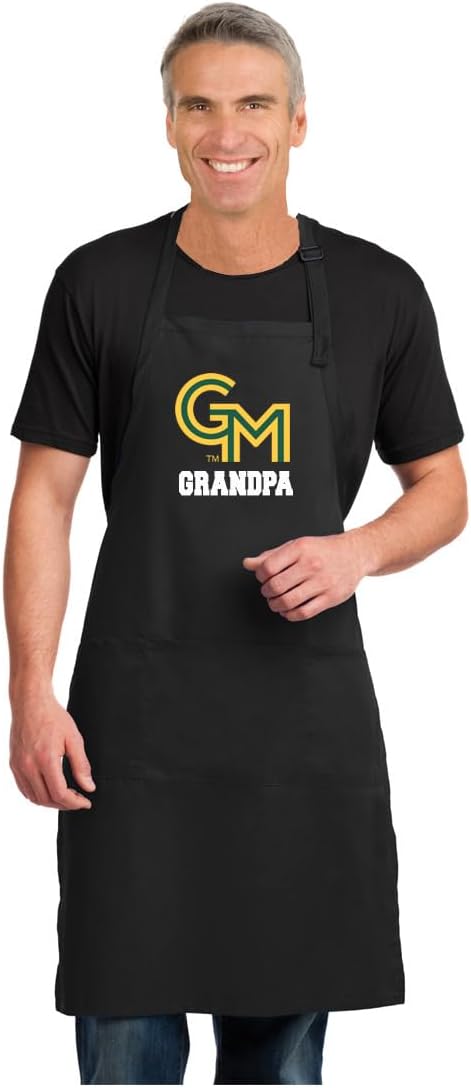 Broad Bay George Mason Grandpa Apron LARGE SIZE GMU Grandfather Gift For Men Man Him