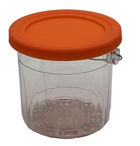 Replacement Paddle, Outer Bowl with Lid, Pint with Lid, compatible with Ninja Creami Ice Cream Maker: NC301, NC300, NC299AMZ Series (Paddle+Outer Bowl with Lid+2 Pints with Lids)