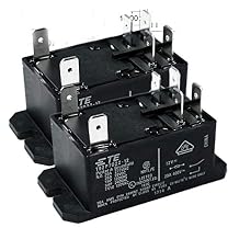 TE CONNECTIVITY/Potter & BRUMFIELD T92P7D22-12 Power Relay, 12VDC, 30A, DPST-NO, Flange Pack of 2