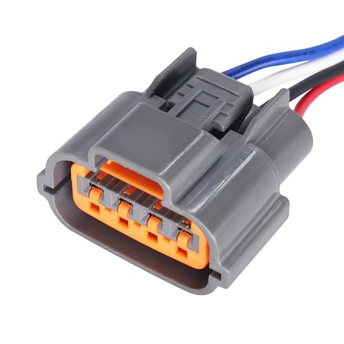 HiSport LR1110-709B Alternator Repair Plug Harness-4 PIN Pigtail Connector Compatible