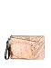 Victoria's Secret Rose Gold Cosmetic Bag & Clutch 2 Pc Set