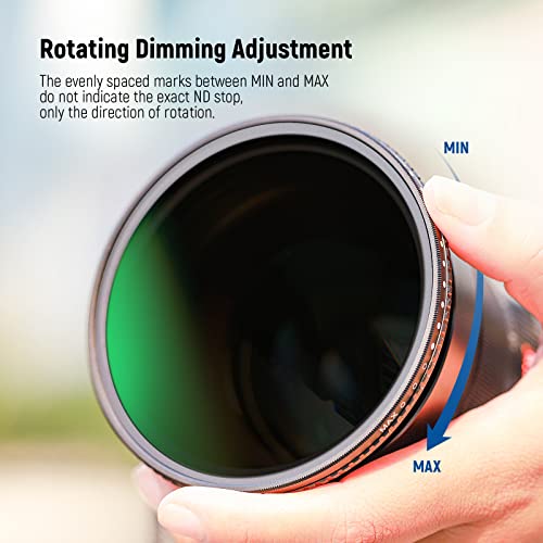 NEEWER 55mm Variable ND Filter ND3-ND1000 - Image 3
