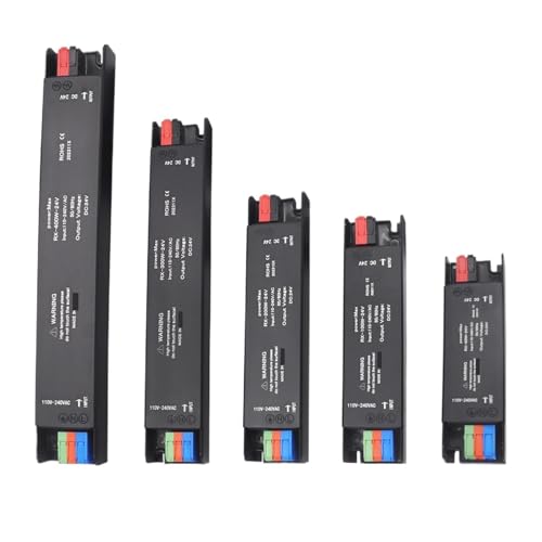 Transformador AC 110V 220V a DC 24V 300W ultra delgado para LED