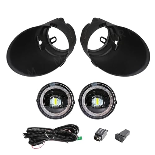 Feux anti-brouillard LED haut de gamme Angel Eyes pour Toyota Tundra Sequoia