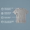 Life Is Good Women's Standard Crusher T, Long Sleeve Cotton Graphic Tee Shirt, Crescent Moon Daisies, Moss Green #3