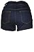 143Fashion Ladies Stretchy Jean Shorts, Dark Blue, Small
