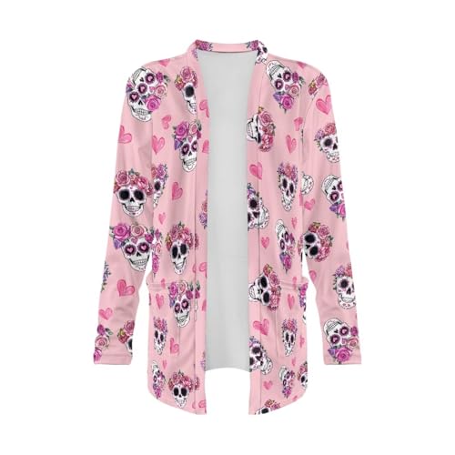 Image of Cardigan for Women Long Sweater Open Front Sweaters Fashion Lightweight Cardigans with Pockets