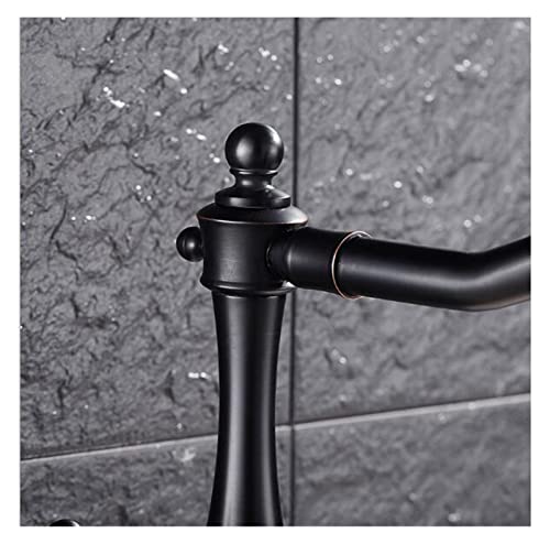 Grifo moderno dorado de cubierta para lavabos altos 8