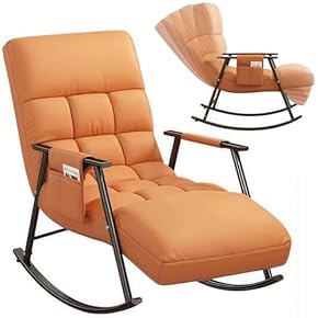 かしわ 木製 ロッキングチェア 花柄クッション付き 座面幅55cm 今枝商店 籐 回転座椅子 ラタンチェア ハイタイプ 座面高43cm