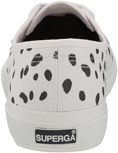 Superga Women's 2750-PRINT TL Sneaker, Dalmation, 6 | Image 2