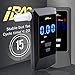iBACheck Breathalyzer | Portable Breath Alcohol Tester,Professional-Grade Accuracy Breath Alcohol Detector with LCD Digital Display for Personal & Professional,Compact and Flow Monitoring