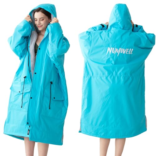 Amazon.com: NUMWELL Warm Waterproof Swim Parka Adult, Oversized