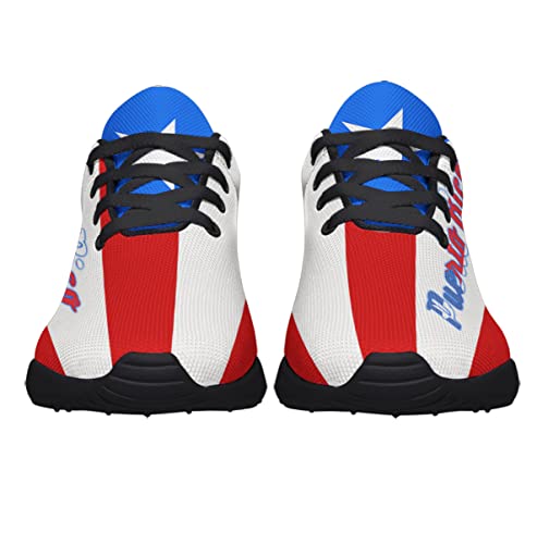 Sonzj-II Puerto Rico Shoes Mens Womens Running Shoes Athletic Casual Puerto Rico Flag Tennis Sneakers Gifts for Friends3