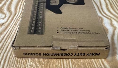 Combination Set Square, Preciva Carpenter Engineer Marking Gauge 45/90 Degrees with Bubble Level, Adjustable Carpenters Square Woodworking Rule, 12inch/300mm Measuring Tool 10 Combination Set Square, Preciva Carpenter Engineer Marking Gauge 45/90 Degrees with Bubble Level, Adjustable Carpenters Square Woodworking Rule, 12inch/300mm Measuring Tool - Image 10