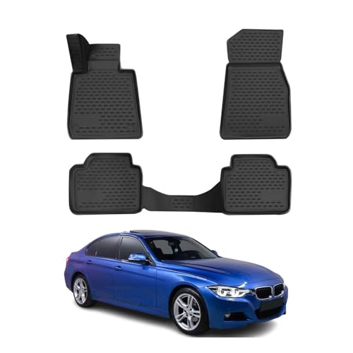 Tapis de sol BMW Série 3 anti-saleté - Solution sur mesure OMAC F30 F31 contre l'usure