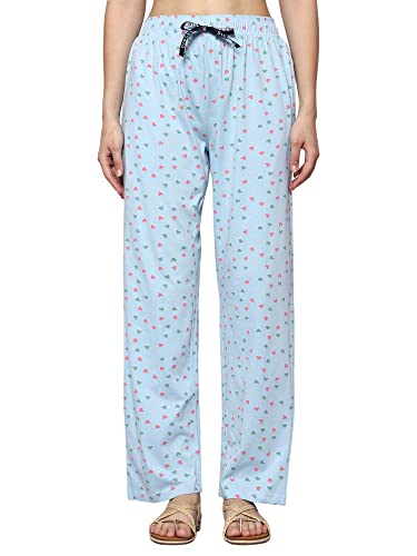 Image of Womens 100% Cotton Loungwear Pyjama Pants-pack of 1