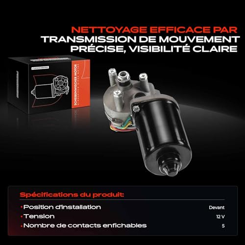 Moteur d'essuie-glace avant pour rénovation mécanique de Combo Tour - 4