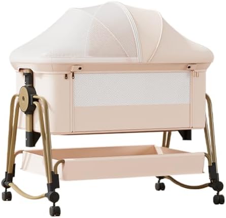 Amazon.co.jp: HZDMJ 2024新型ベビーベッド コンパクトで折畳可能  