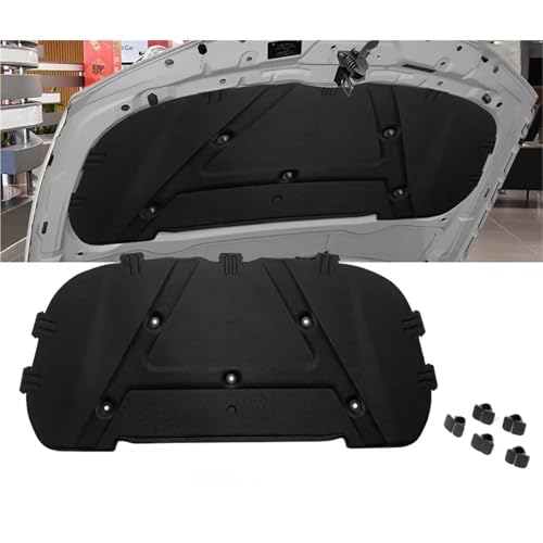 Cache anti-bruit de capot BMW E81 E87 isolation thermique