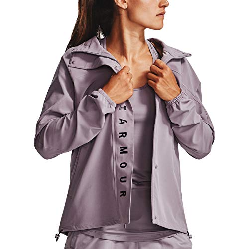 Veste Under Armour femme XL violette coupe-vent zippée sport active