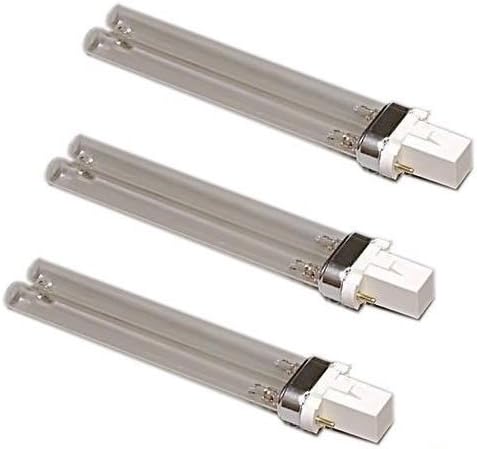 Set of 3/13 Watt UVC / 13W UV Light Bulbs Lamps G23